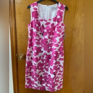 Kasper pink perfection spring dress new with tags